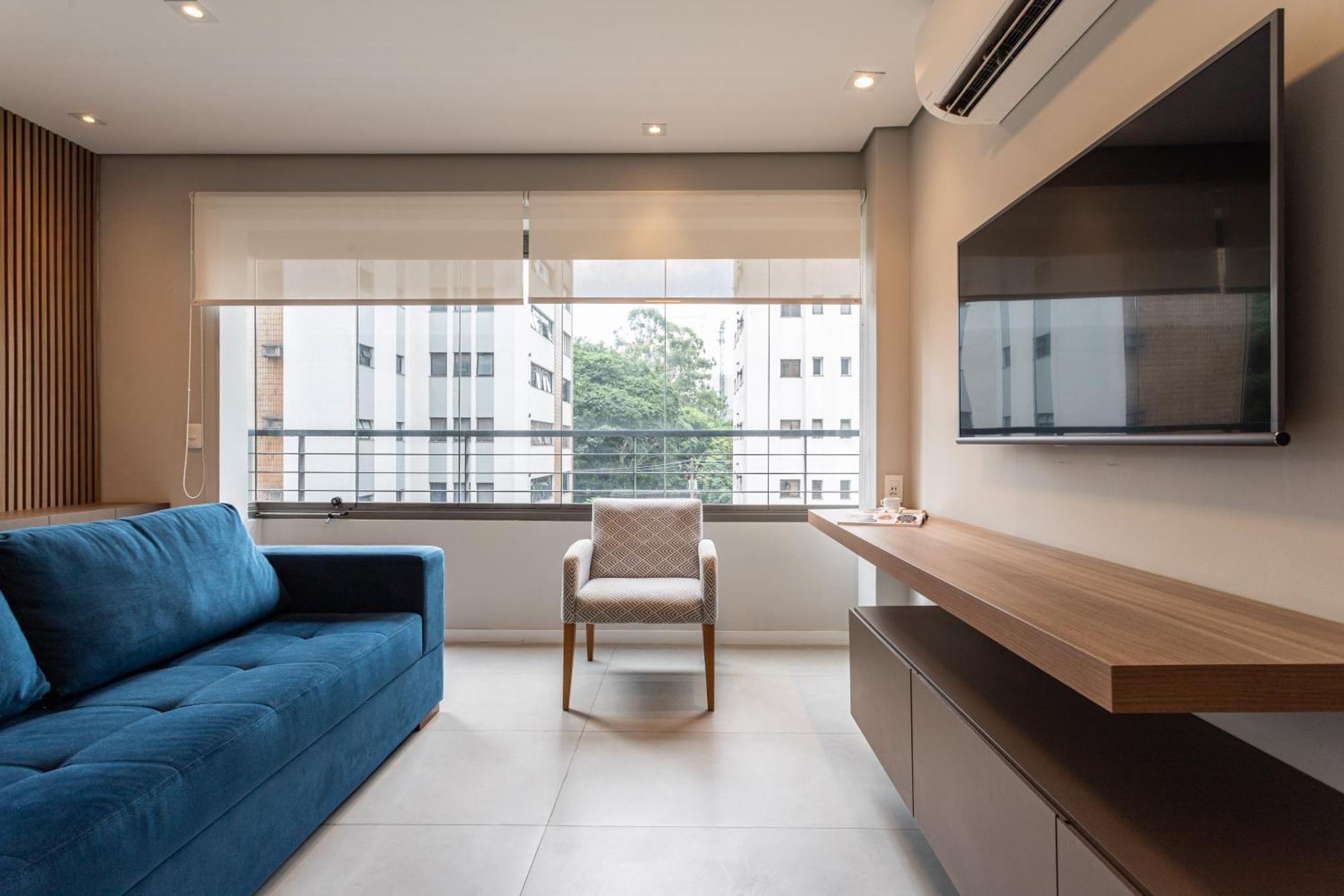 Predio Residencial Moderno Proximo Ao Parque Do Ibirapuera - Next Vila Nova Σάο Πάολο Δωμάτιο φωτογραφία