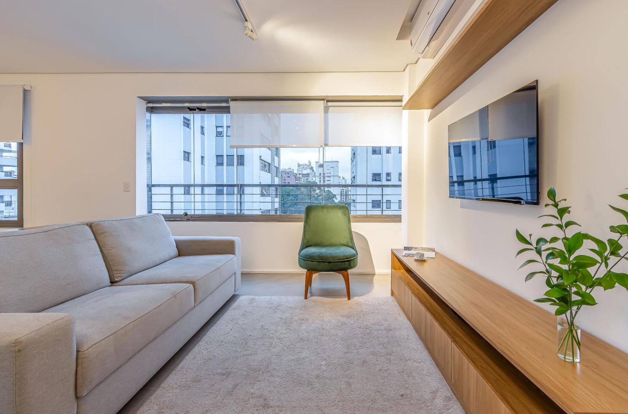 Predio Residencial Moderno Proximo Ao Parque Do Ibirapuera - Next Vila Nova Σάο Πάολο Δωμάτιο φωτογραφία