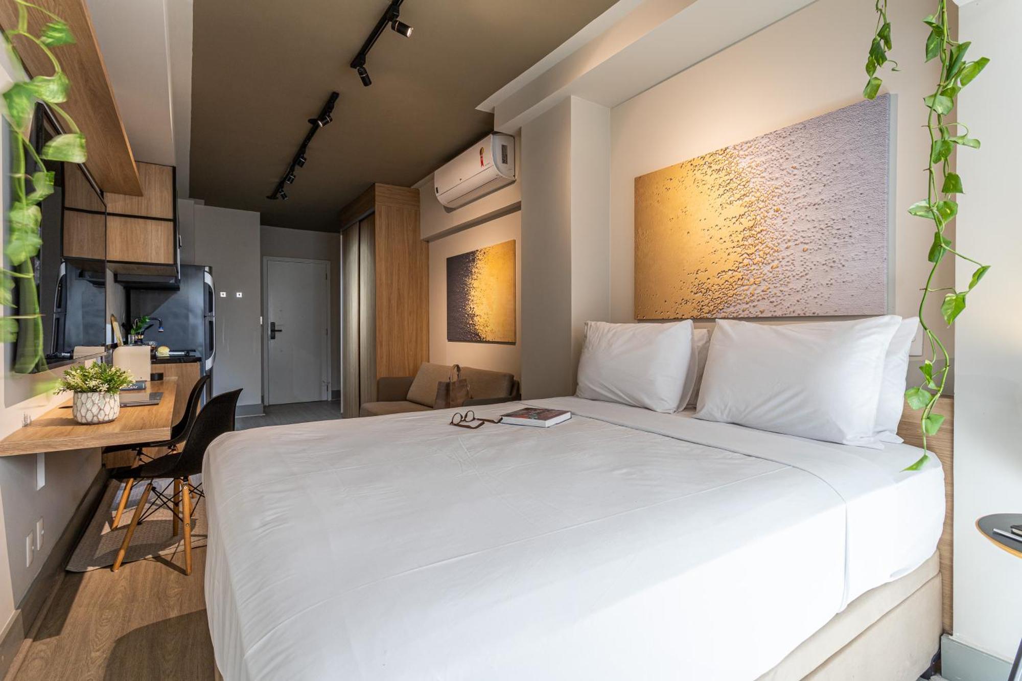 Predio Residencial Moderno Proximo Ao Parque Do Ibirapuera - Next Vila Nova Σάο Πάολο Δωμάτιο φωτογραφία